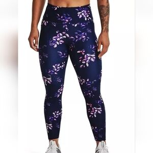 Under Armour UA HeatGear 7/8 Ankle Floral Compression Legging